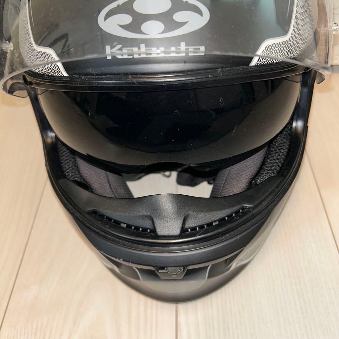 Kabuto kamui2 フルフェイスヘルメット ブラック/ホワイト