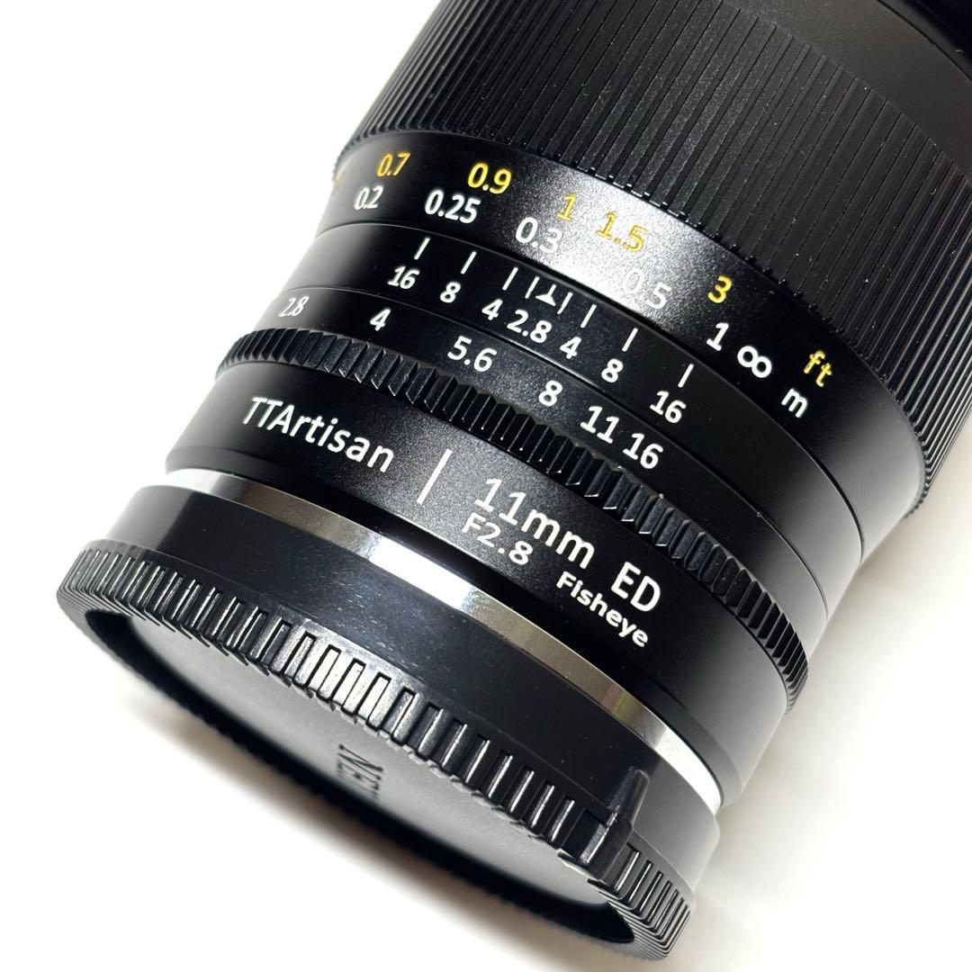TTArtisan 11mm f/2.8 Fisheye Eマウント 美品