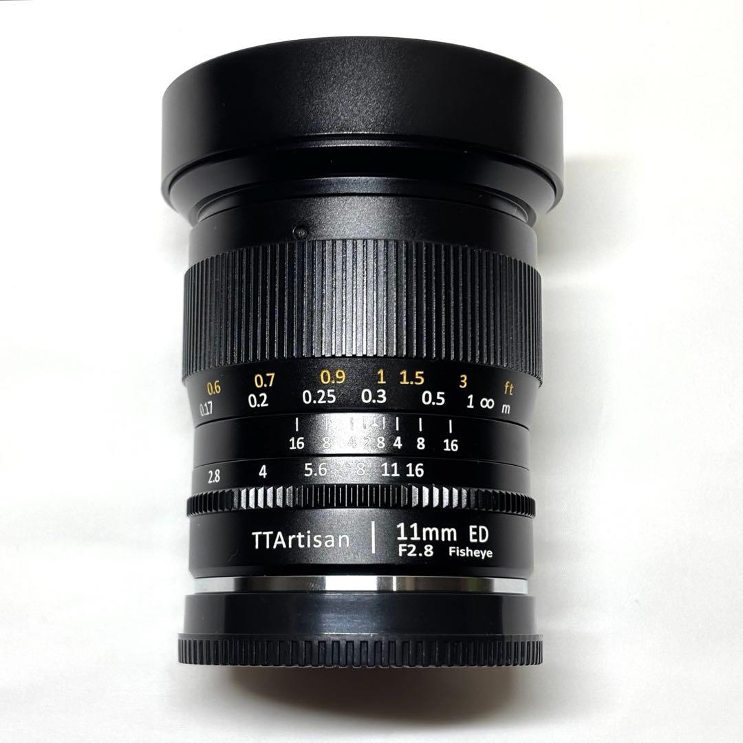TTArtisan 11mm f/2.8 Fisheye Eマウント 美品