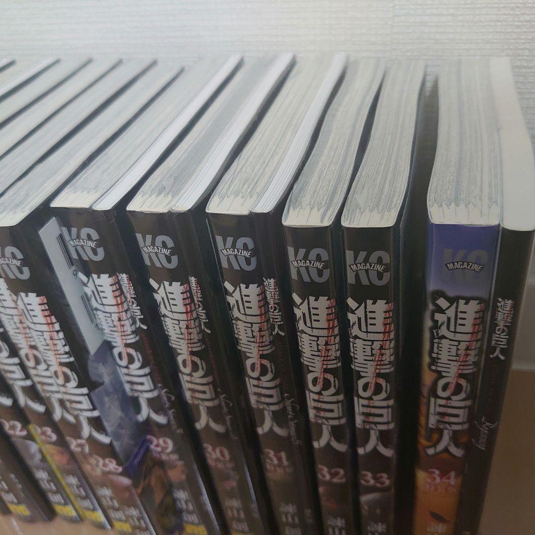 希少★特典多数★未開封品★進撃の巨人 １巻～34巻 全巻セット 諫山創