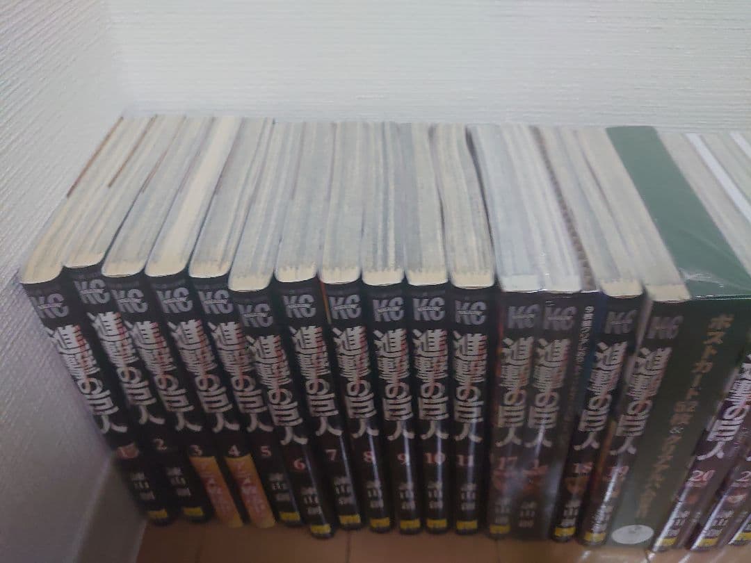 希少★特典多数★未開封品★進撃の巨人 １巻～34巻 全巻セット 諫山創