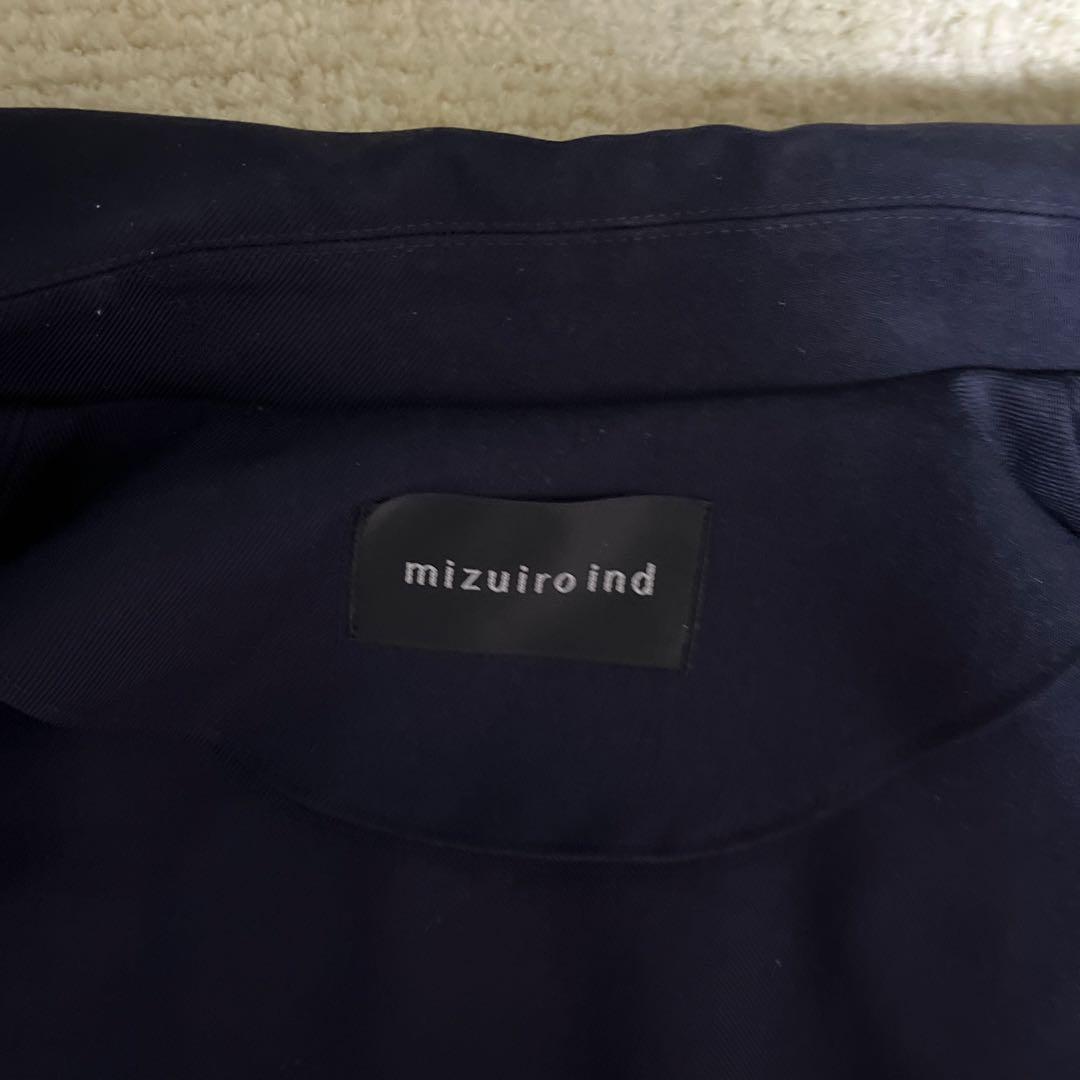 【ミズイロインド】ハリントンジャケット　ネイビー