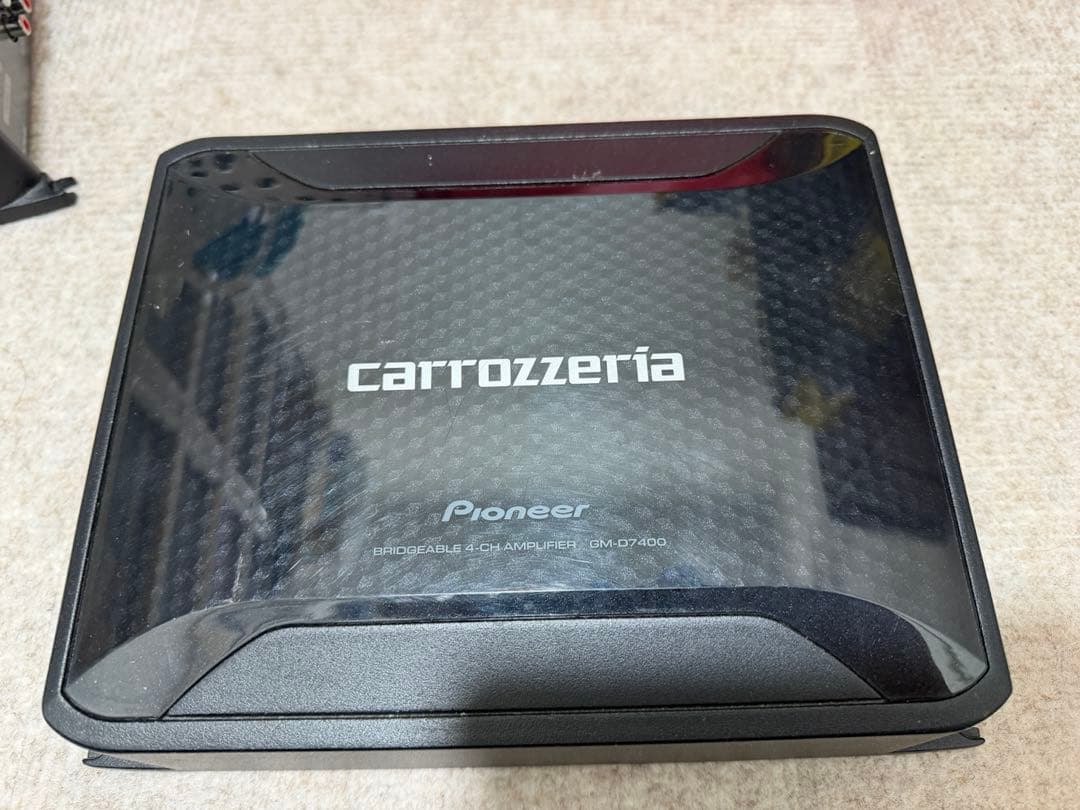 carrozzeria GM-D7400 4チャンネルアンプ②