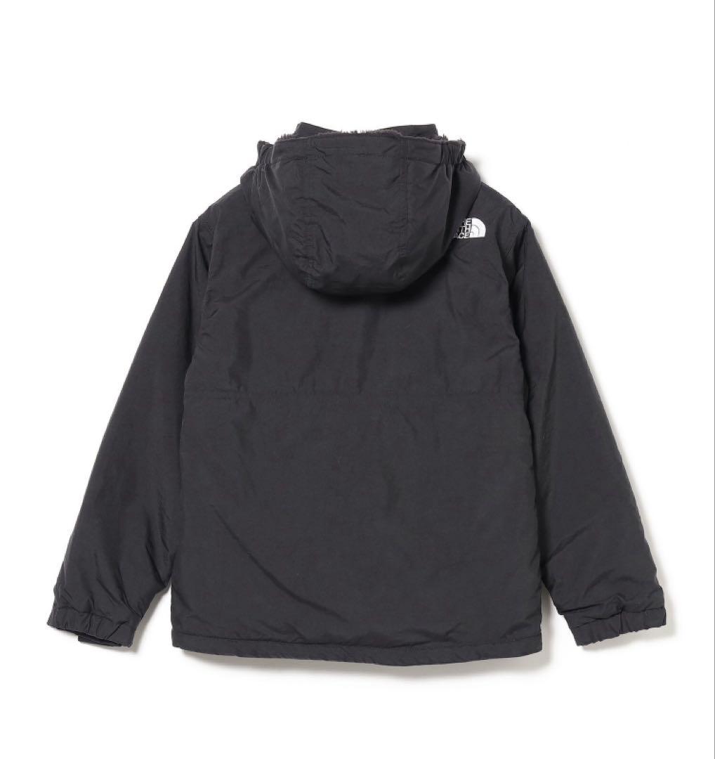 130【新品】ザノースフェイス キッズ ノマド コンパクトジャケット 黒