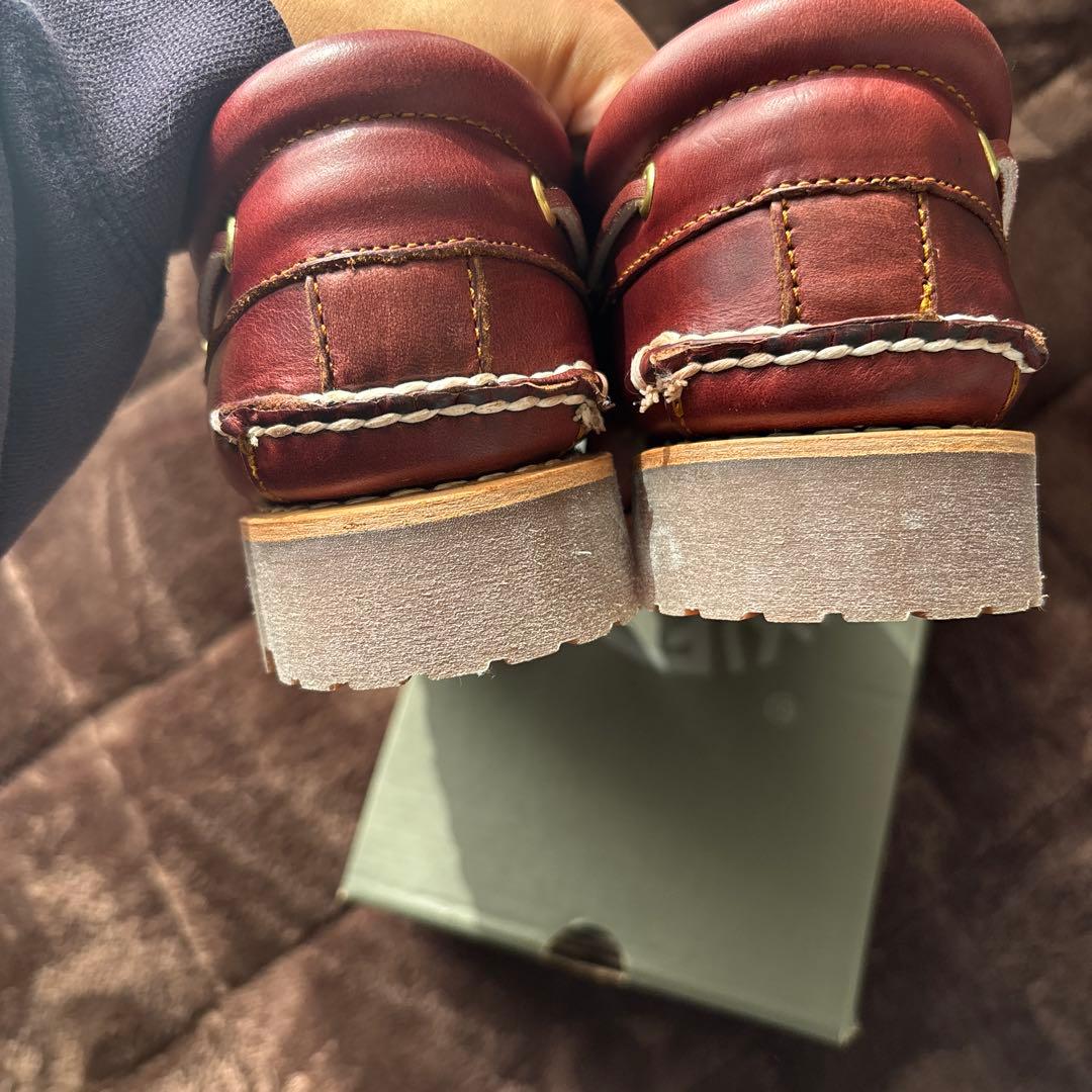 Timberland スリーアイ　バーガンディ 27cm 新品