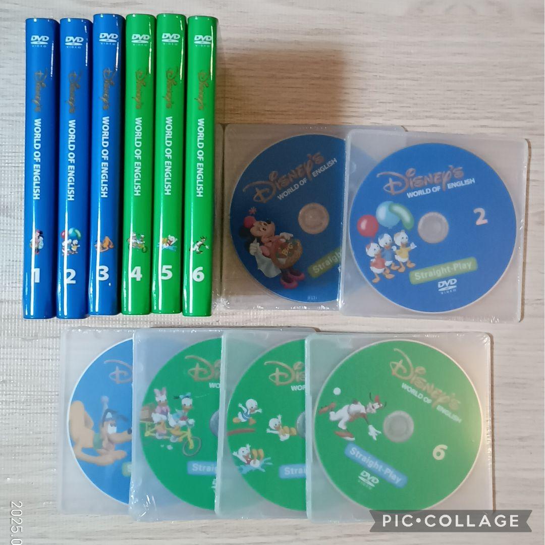 94‐②DWE ディズニー英語システム ストレートプレイDVD1〜6巻