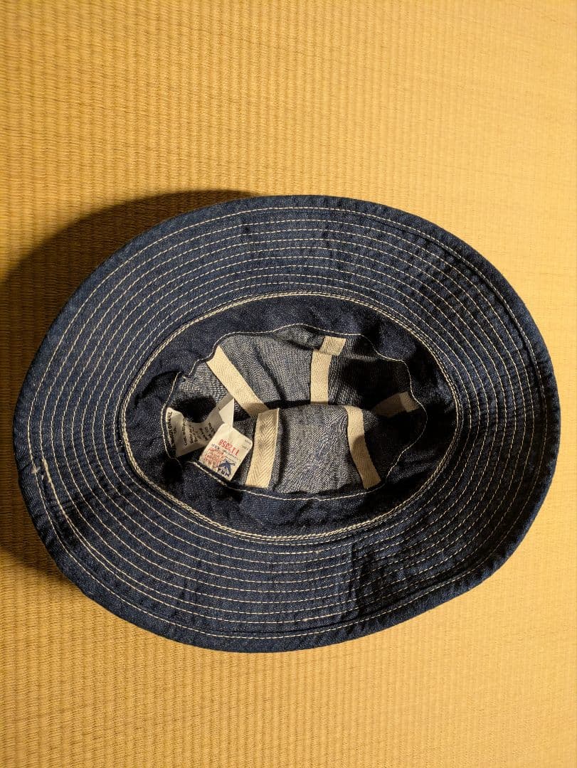 本日のみの特別価格【サイズ7 3/4】リアルマッコイズ　デニム　アーミー　ハット