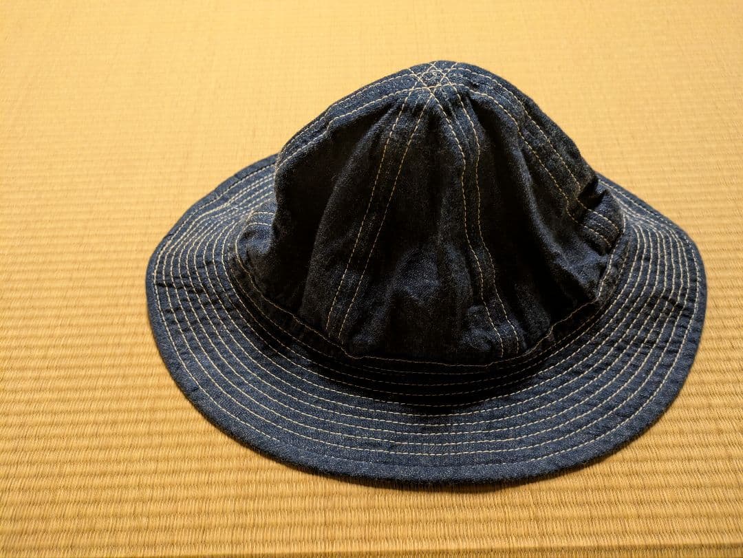 本日のみの特別価格【サイズ7 3/4】リアルマッコイズ　デニム　アーミー　ハット