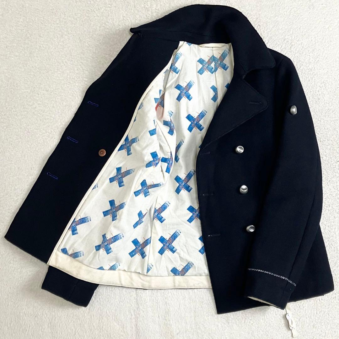 VM パラスパレス　ダブルフェイス ナポレオンピーコート　サイズ3 チャーム付き