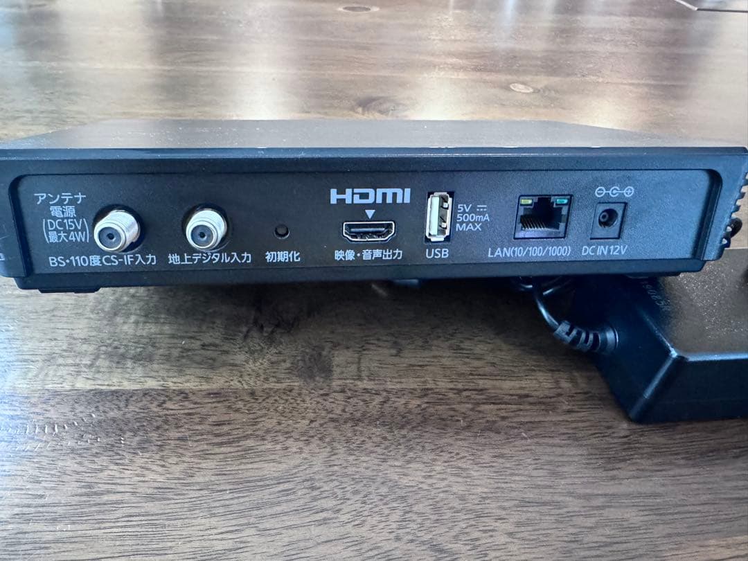 Panasonic 4Kチューナー TU-BUHD100 本体