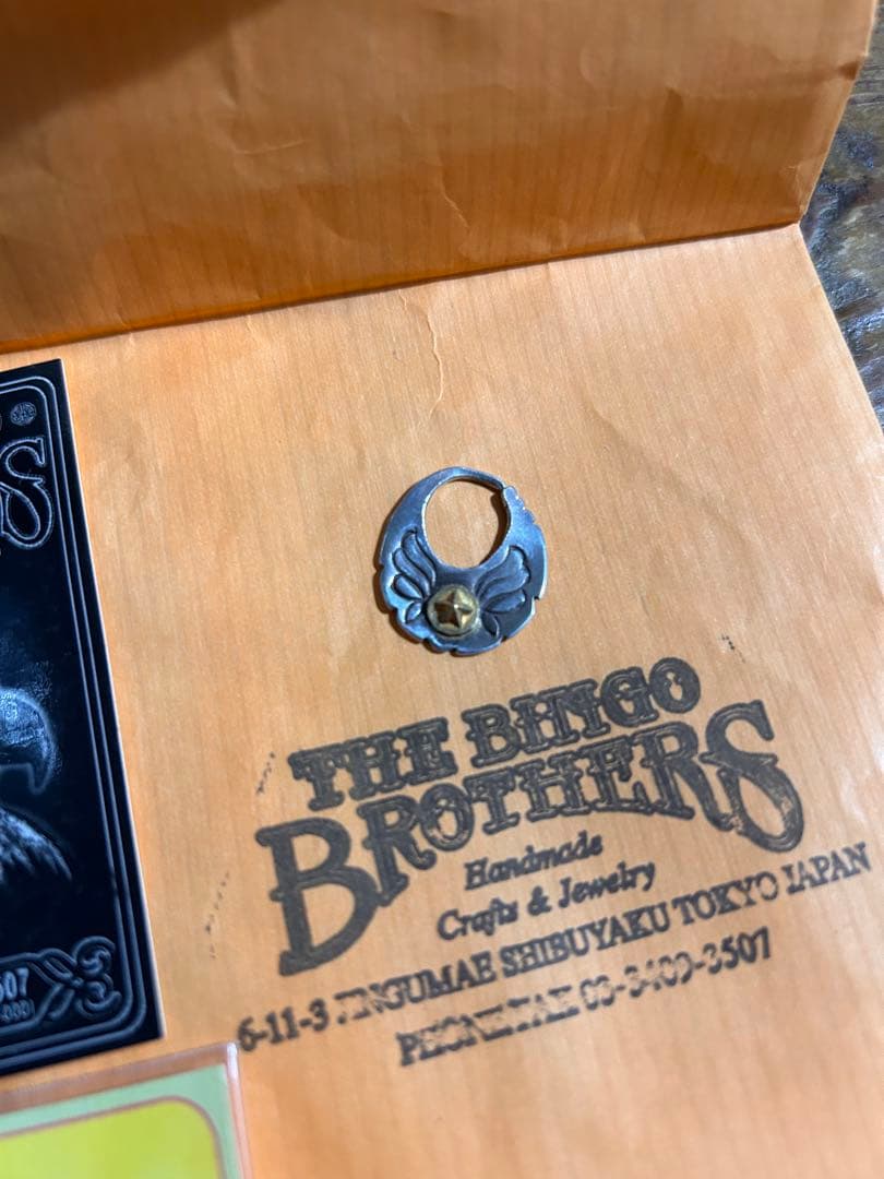ビンゴブラザーズ　ピアス　24金スター