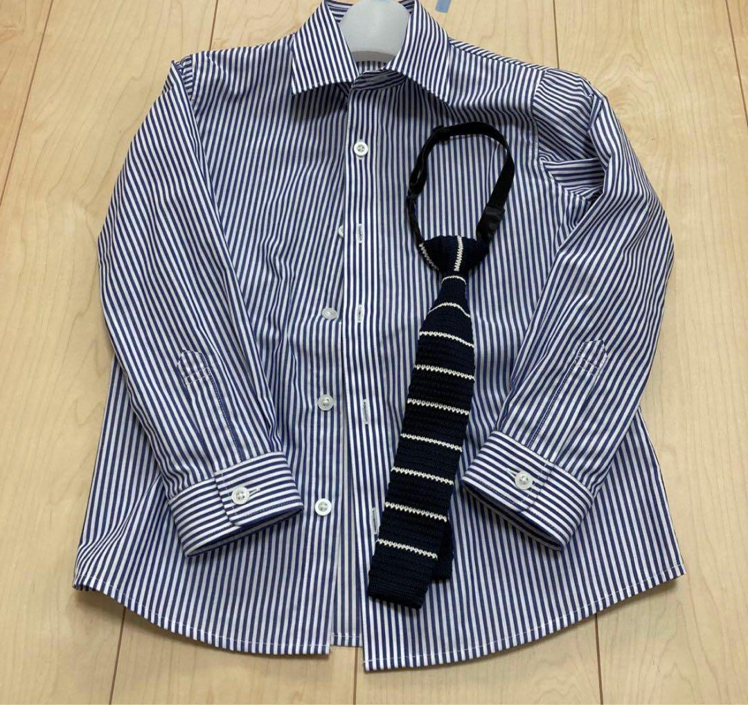 プティマイン　フォーマルスーツ　グレー　120