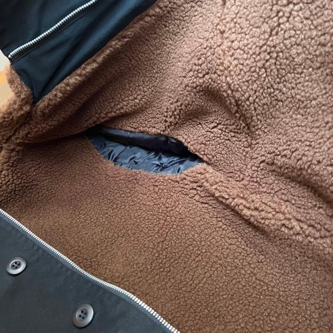 【未使用】REAL MINORITY N-1ボアデッキジャケット L ブラック