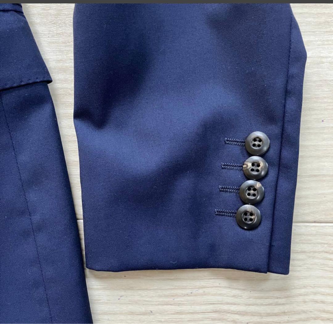 ロロピアーナ　Super130's ウール　スーツ　ネイビー ⭐️17万購入　特価