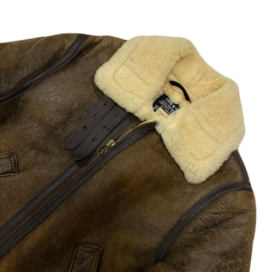 363　ショット B-3 ムートンジャケット ボマー フライト 257S