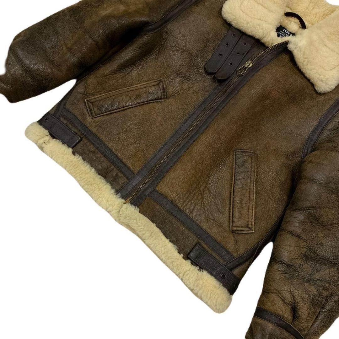 363　ショット B-3 ムートンジャケット ボマー フライト 257S