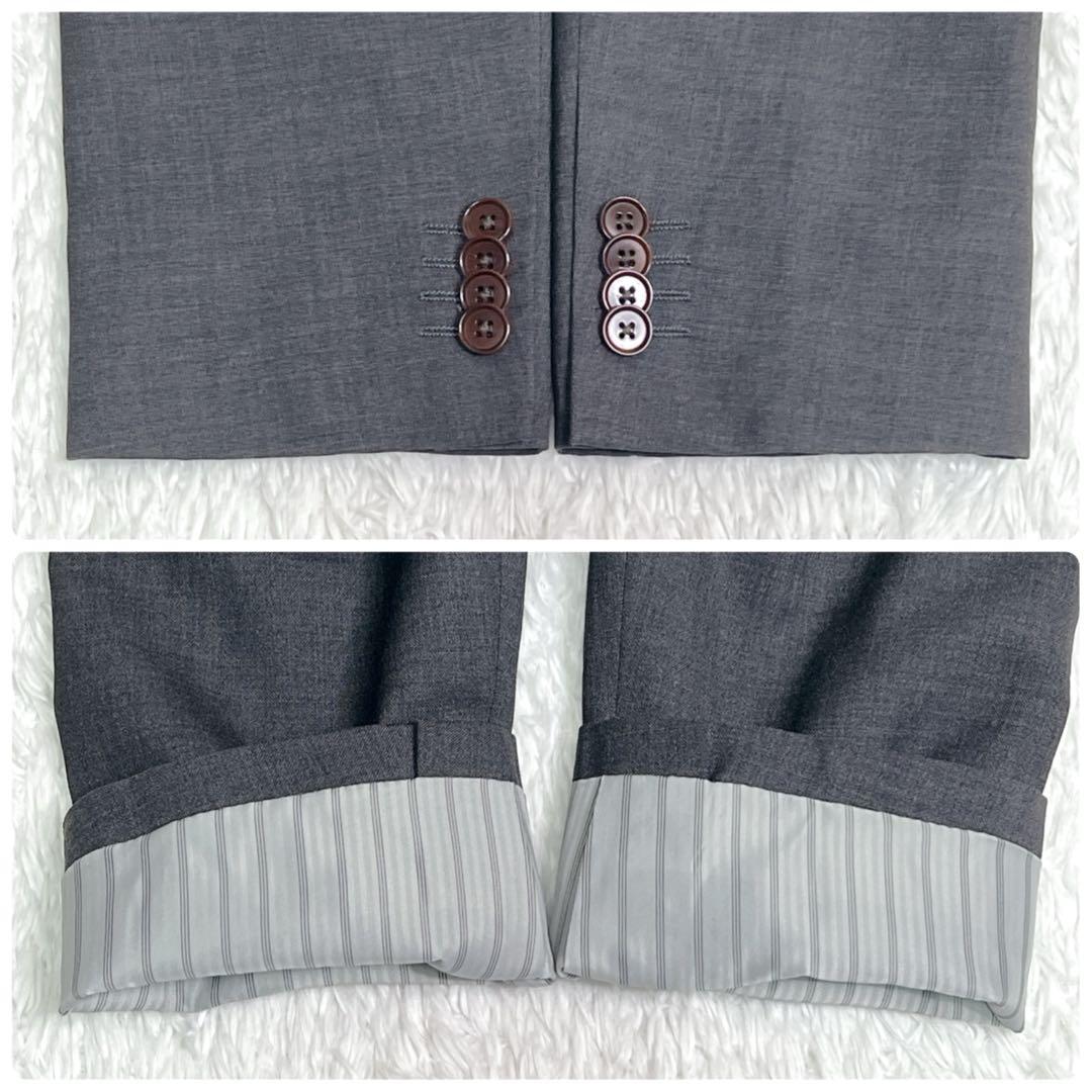 【最高級3ピース】銀座グローバルスタイル×カバラーネ スーツ イタリア製生地