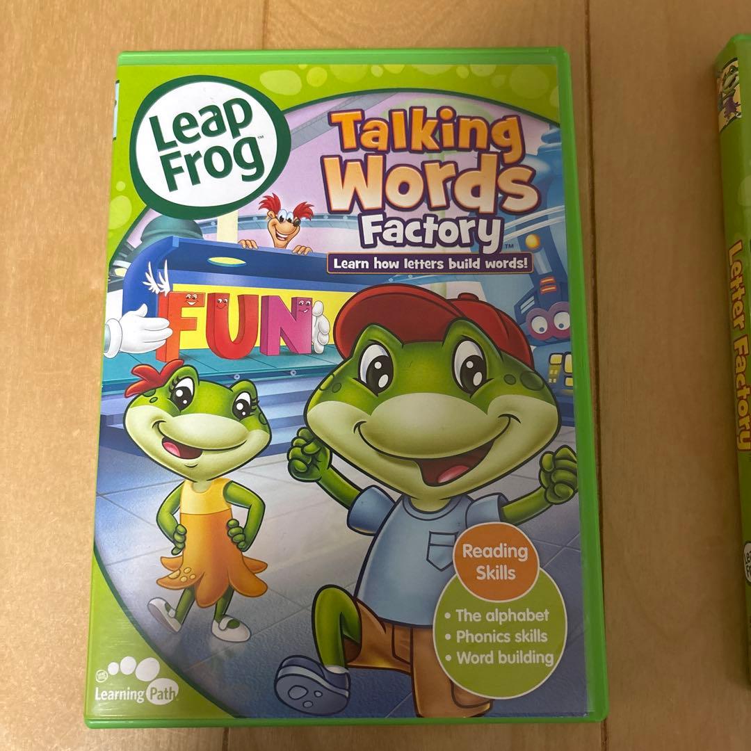 LeapFrog DVD 9枚　DVDプレーヤー　セット
