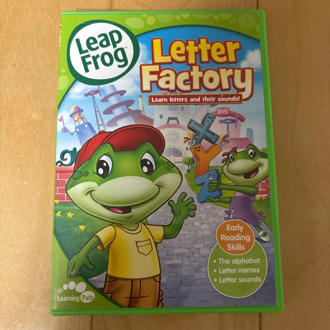 LeapFrog DVD 9枚　DVDプレーヤー　セット