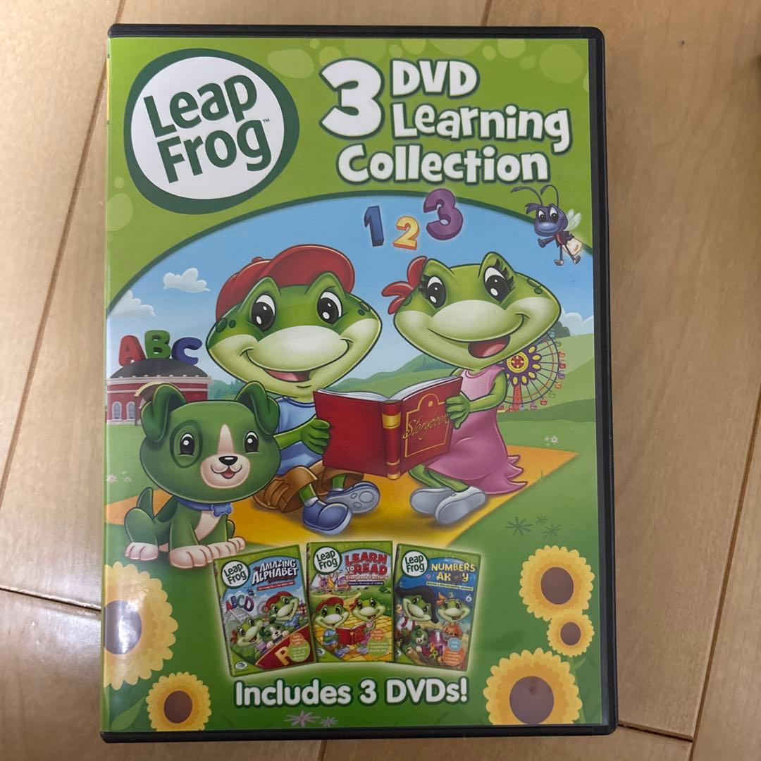 LeapFrog DVD 9枚　DVDプレーヤー　セット