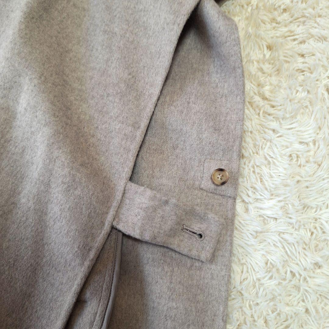 【極美品】ジャーナルスタンダードレリューム　ウールナイロンリバーベスト　ベージュ