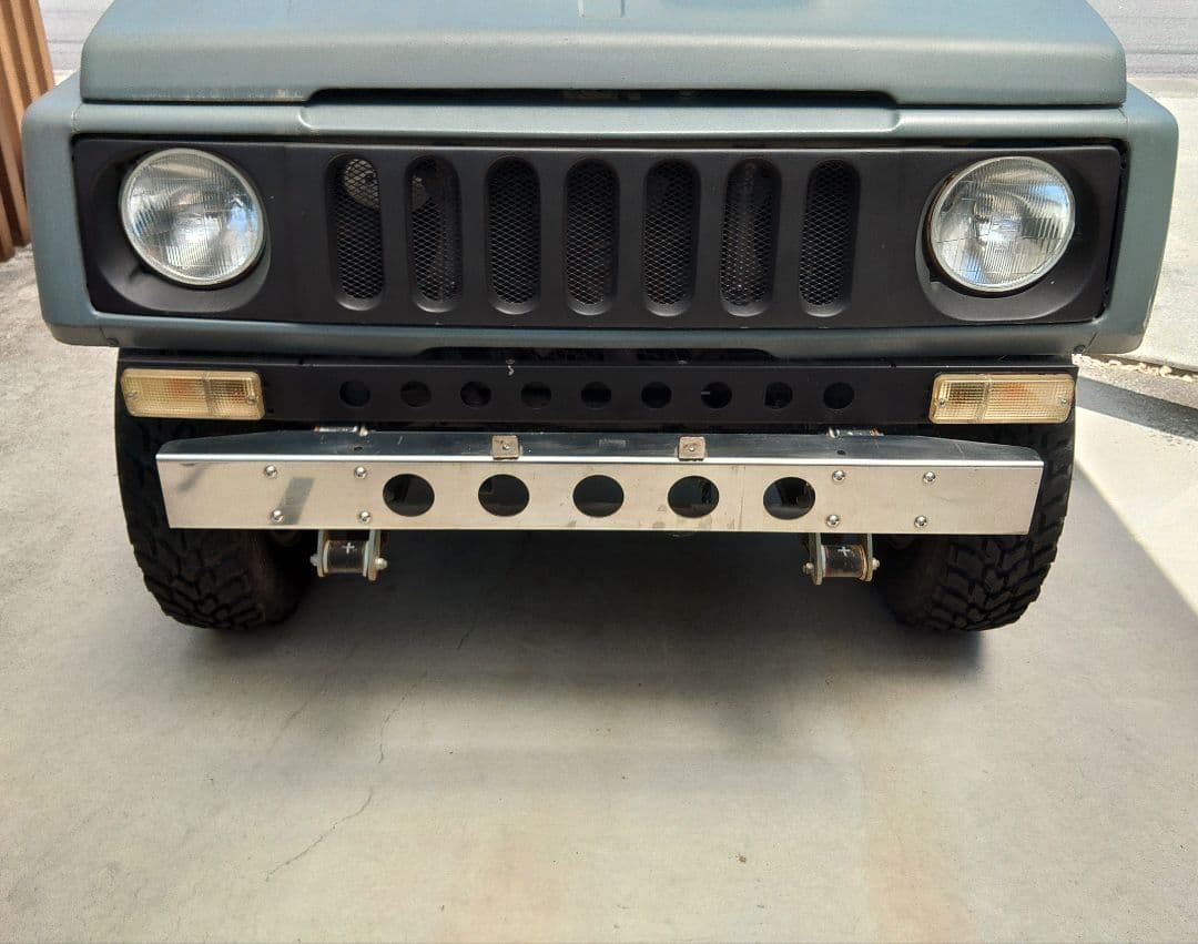 ジムニー　JA11　社外バンパー