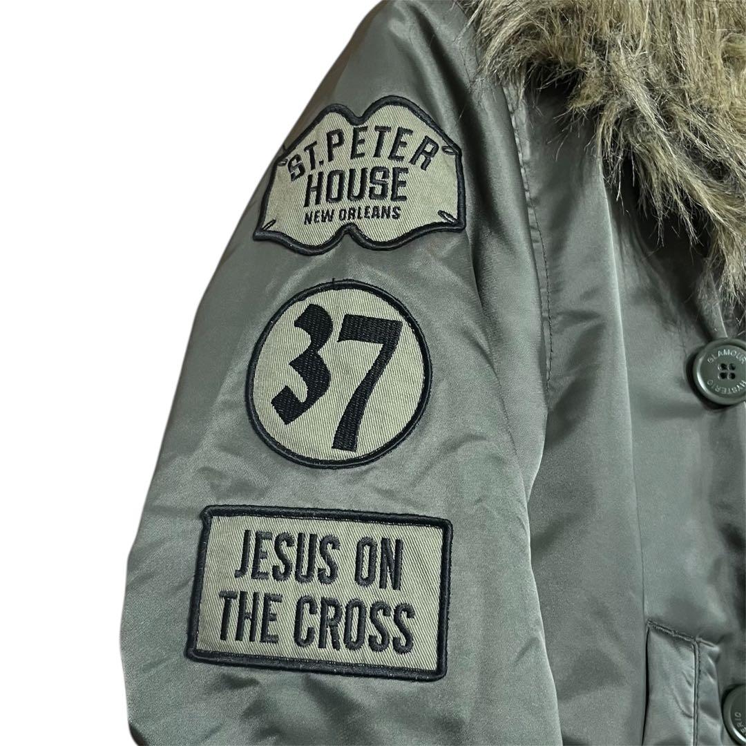 極美品✨ヒステリックグラマー N-3B フライトジャケット プリマロフト Y2K