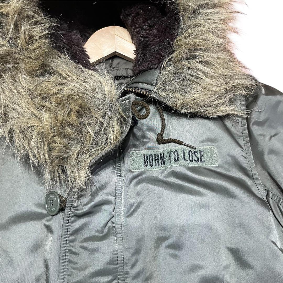 極美品✨ヒステリックグラマー N-3B フライトジャケット プリマロフト Y2K