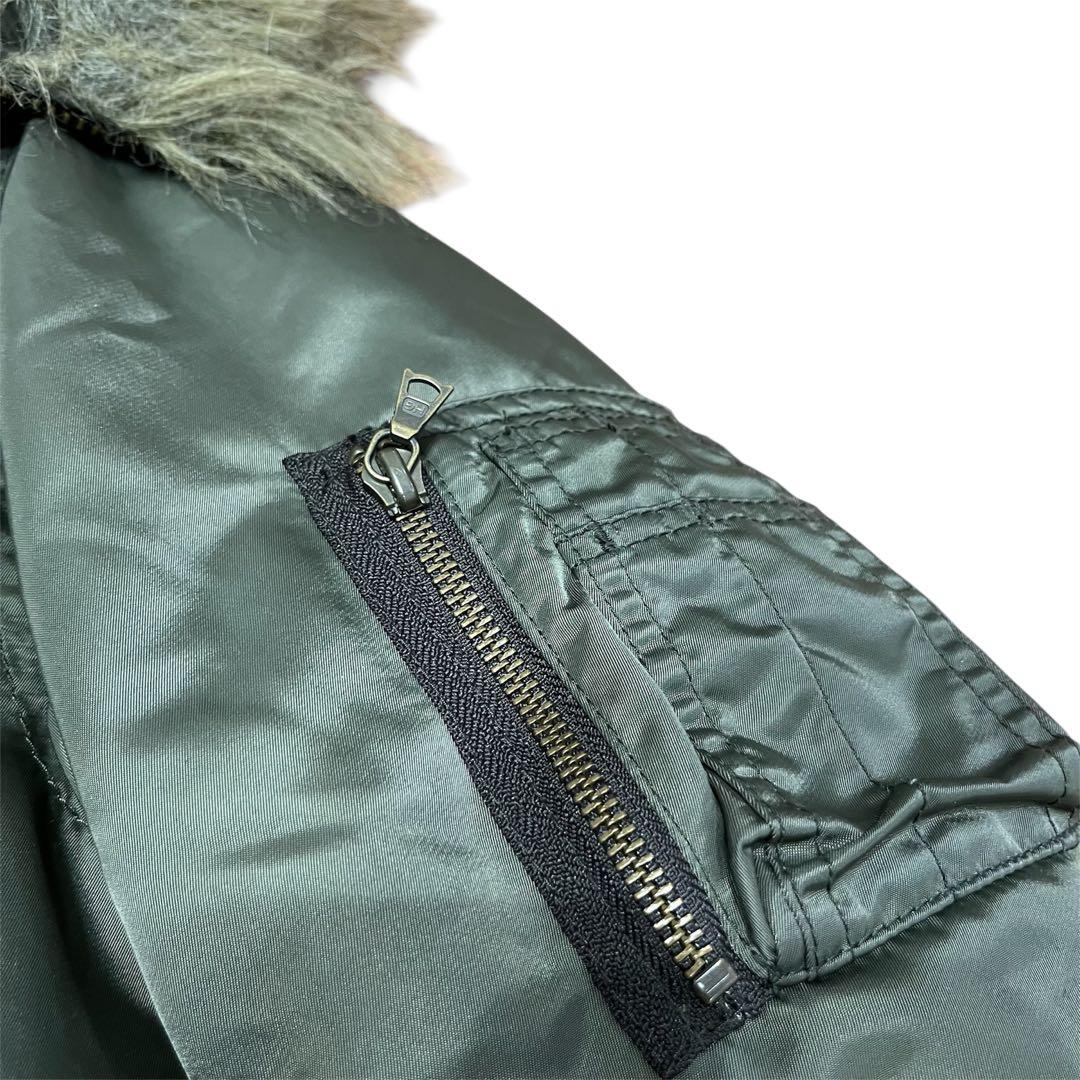 極美品✨ヒステリックグラマー N-3B フライトジャケット プリマロフト Y2K