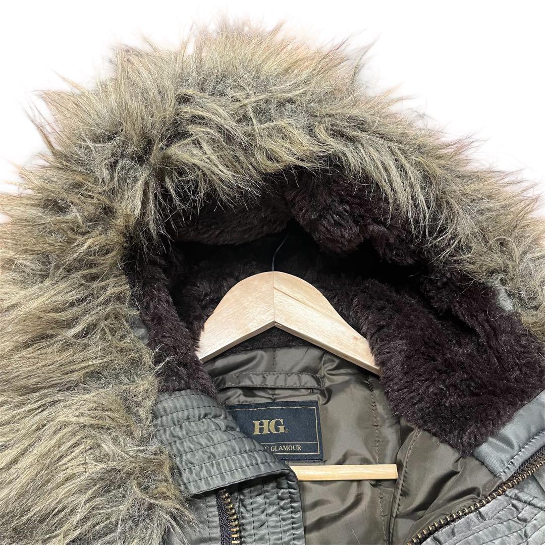 極美品✨ヒステリックグラマー N-3B フライトジャケット プリマロフト Y2K