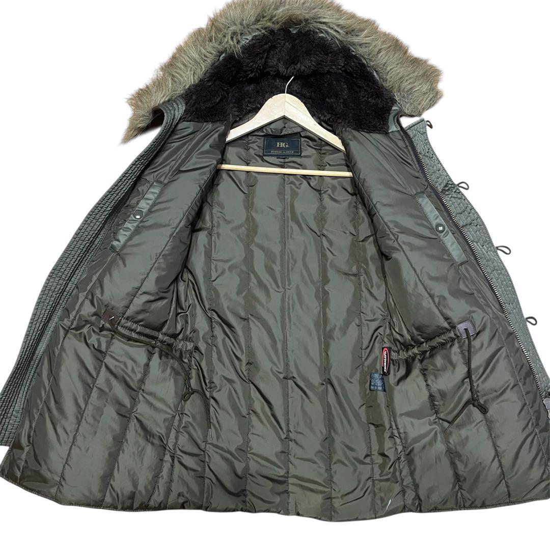 極美品✨ヒステリックグラマー N-3B フライトジャケット プリマロフト Y2K