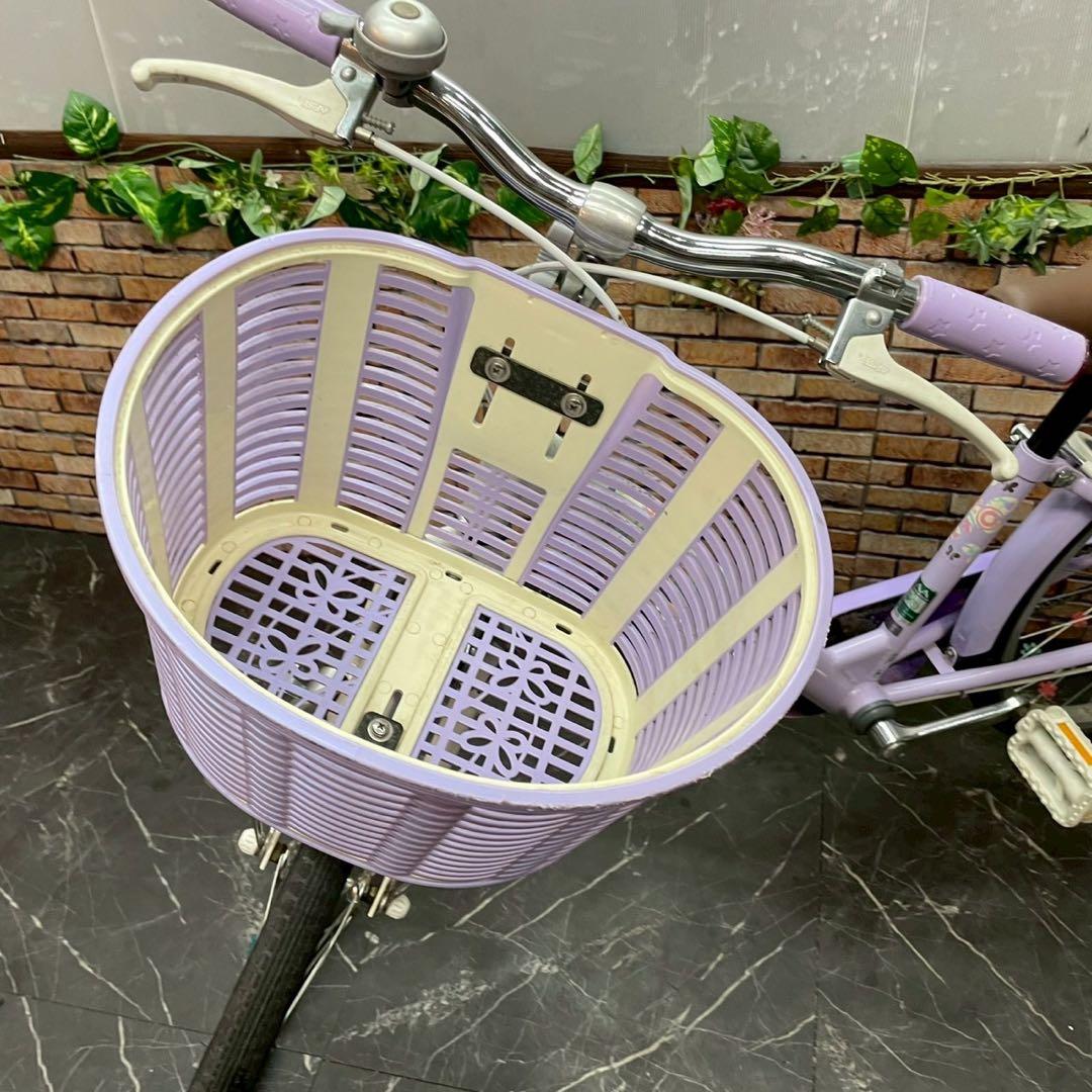 【98】子供用自転車 子供車 ブリヂストン ECOPAL パープル 22インチ