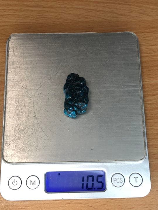 A041 天然 ターコイズ 原石 トルコ石　ネックレス　トップ