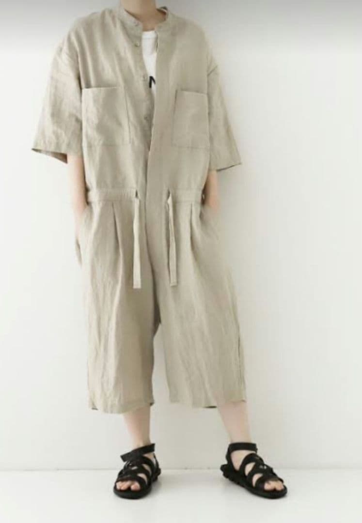ネストローブ　ジャンプスーツ　ナチュラル