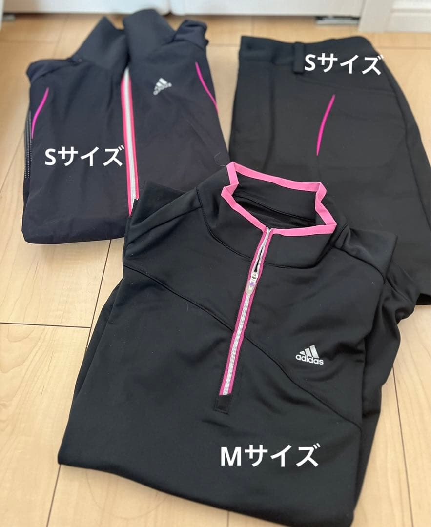 adidas ゴルフ ウェア レディース 3点