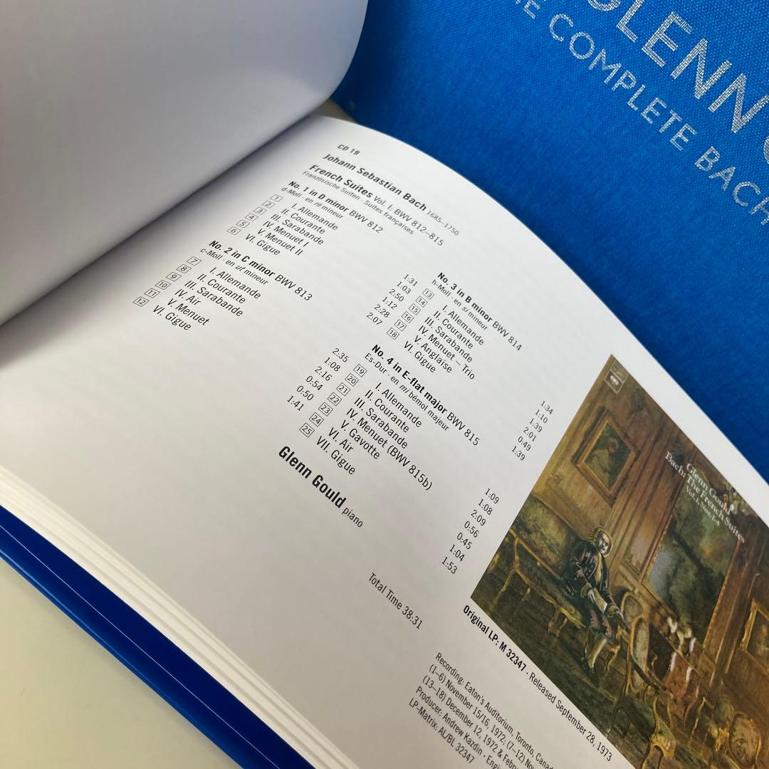 グールド　バッハ　Glenn Gould Complete Bach 歴史的名演