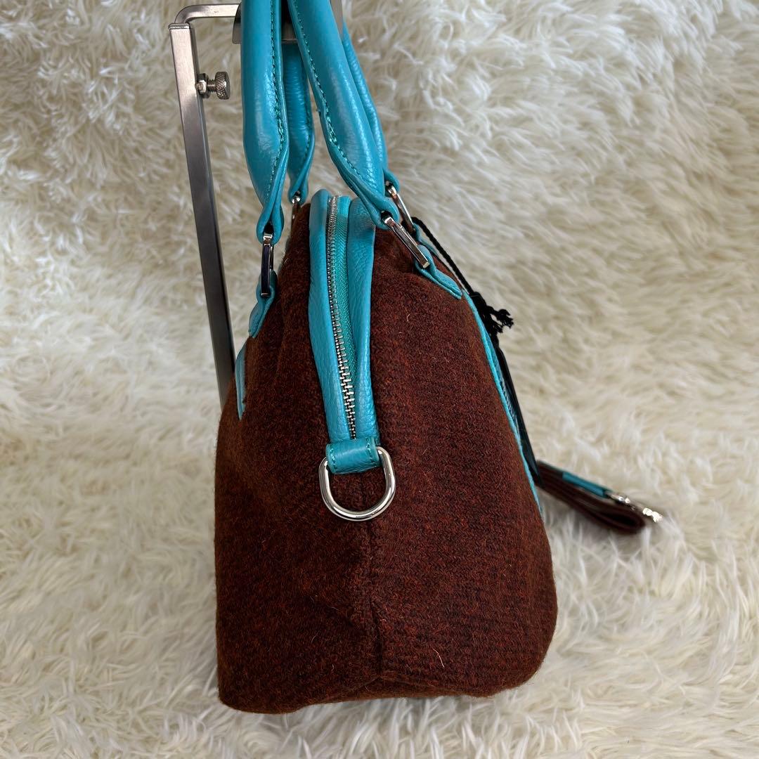 新品タグ付き✨ムータ　ハリスツイードコラボ　2way スパンコール　8バッグ