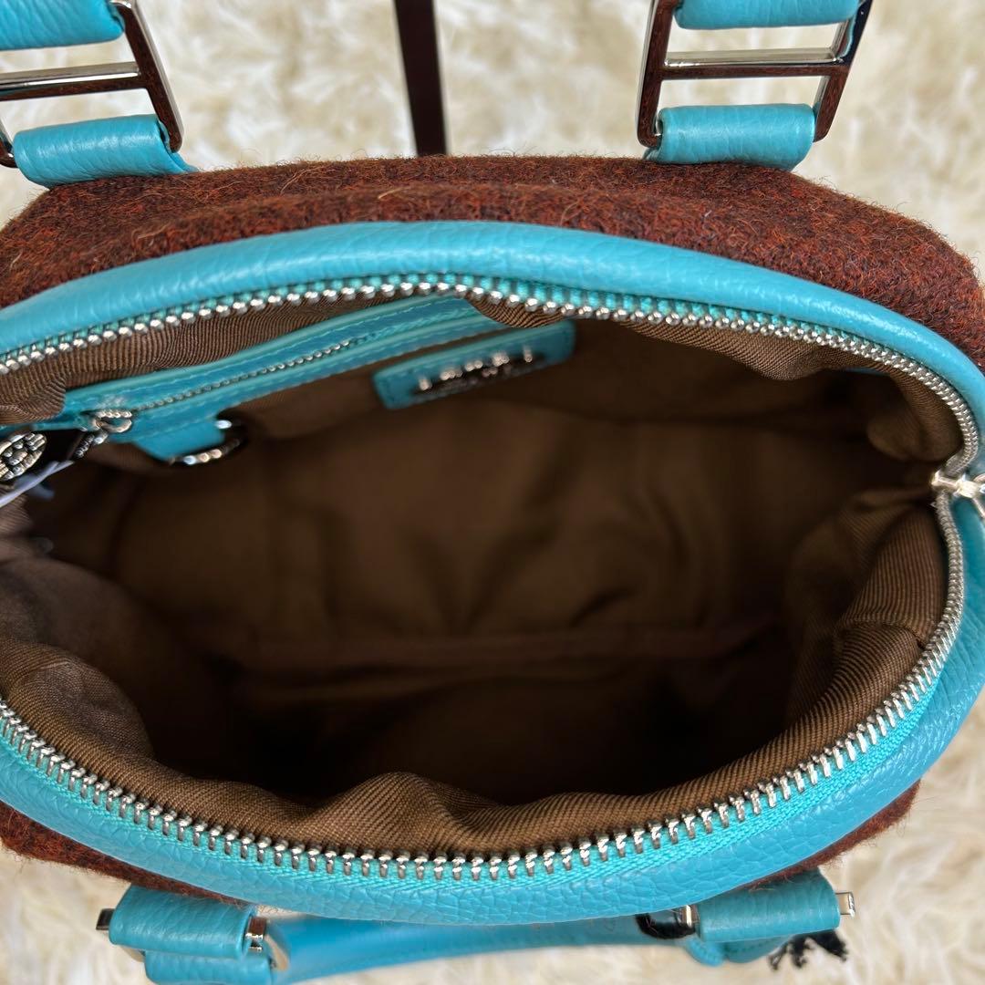 新品タグ付き✨ムータ　ハリスツイードコラボ　2way スパンコール　8バッグ