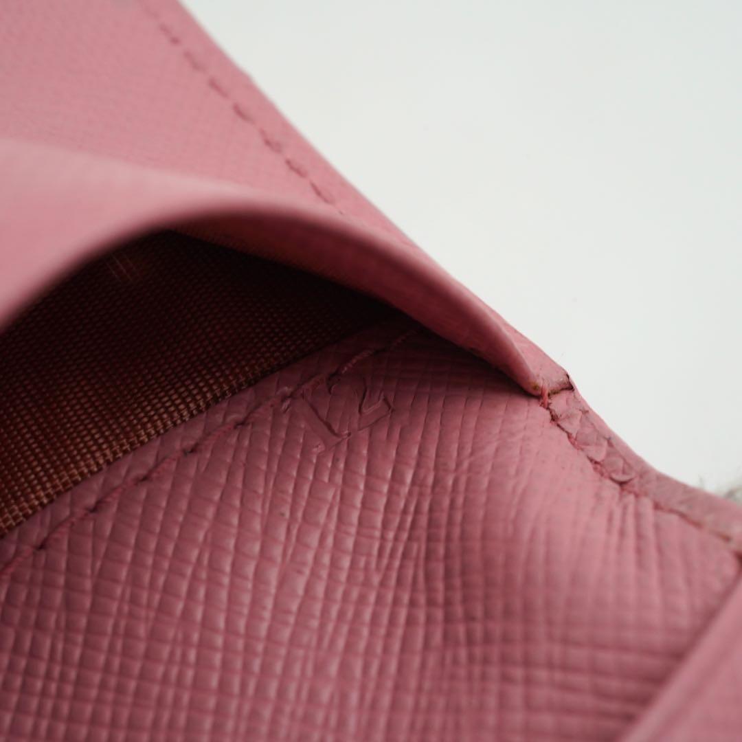 ✨未使用に近い✨　PRADA キーケース　フローラル　ツバメ　三角プレート　刻印