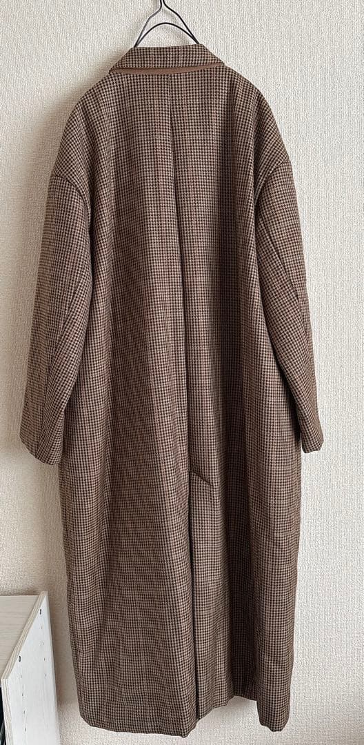 ジャーナルスタンダードラックス　美品チェックチェスターコート