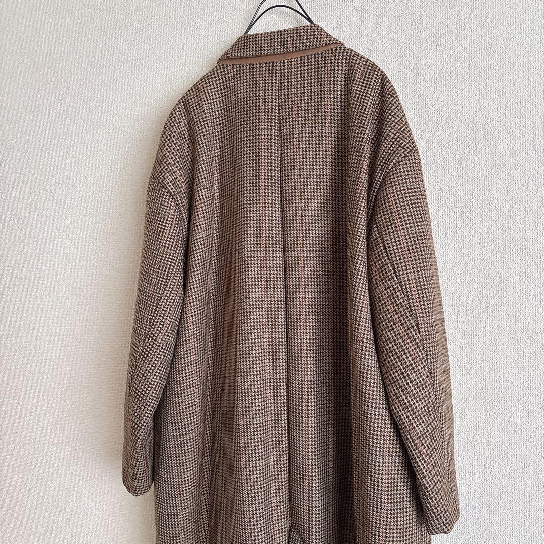 ジャーナルスタンダードラックス　美品チェックチェスターコート