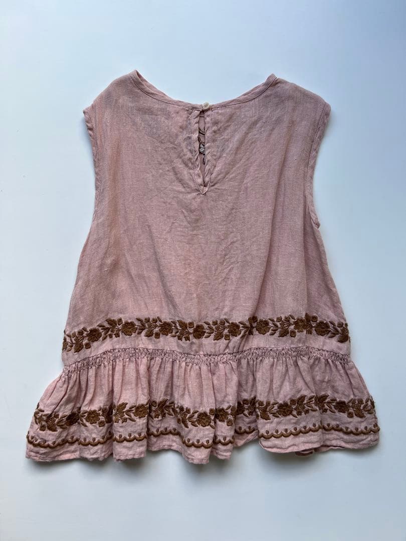 APOLINA ドレス　ワンピース　25ss 刺繍　3-5Y アポリナ