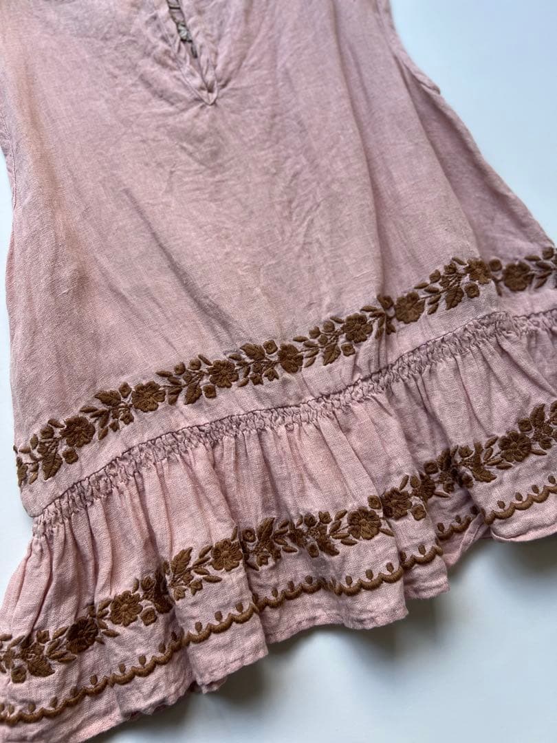 APOLINA ドレス　ワンピース　25ss 刺繍　3-5Y アポリナ