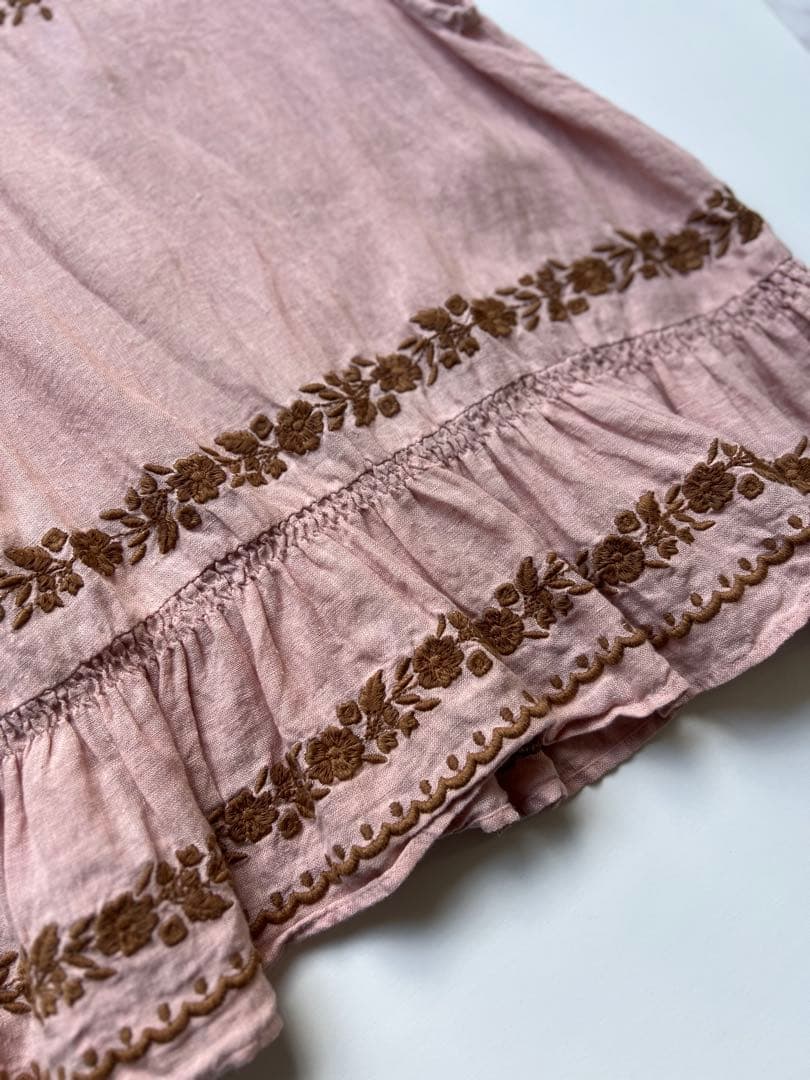 APOLINA ドレス　ワンピース　25ss 刺繍　3-5Y アポリナ