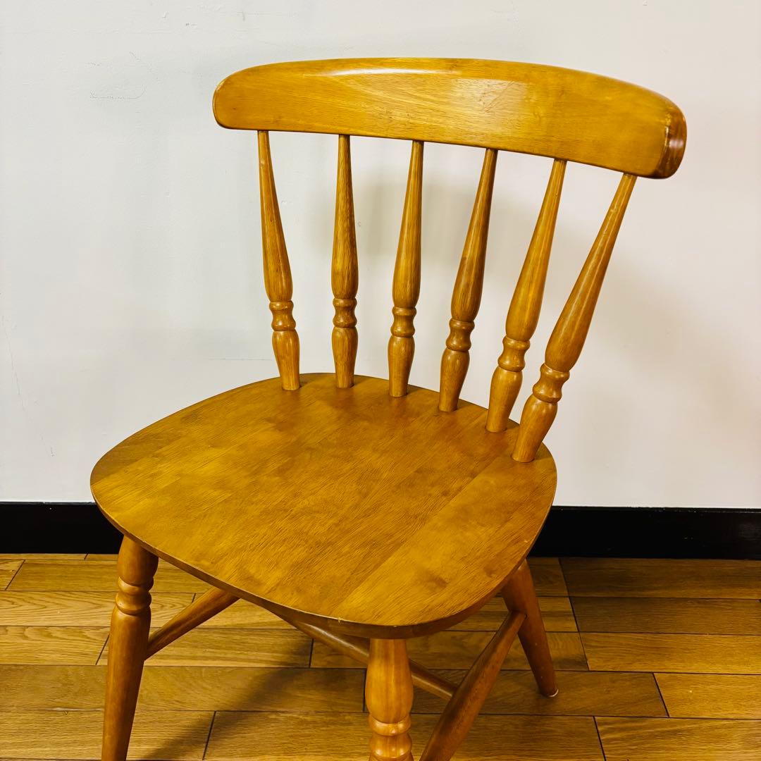 希少品　ビンテージ ウィンザーチェア　木製ダイニングチェア 椅子 アンティーク