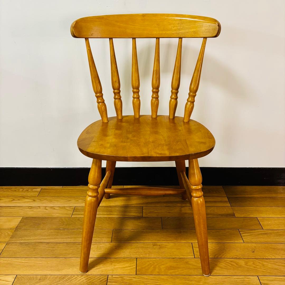希少品　ビンテージ ウィンザーチェア　木製ダイニングチェア 椅子 アンティーク