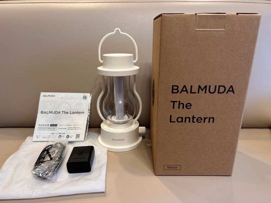 美品　BALMUDA The Lantern ホワイト