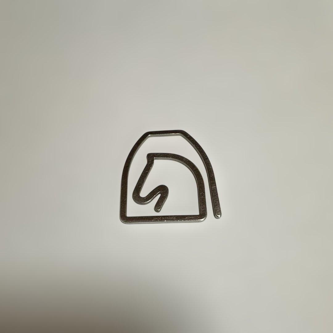 c*読様 HERMES 馬の形マネークリップ