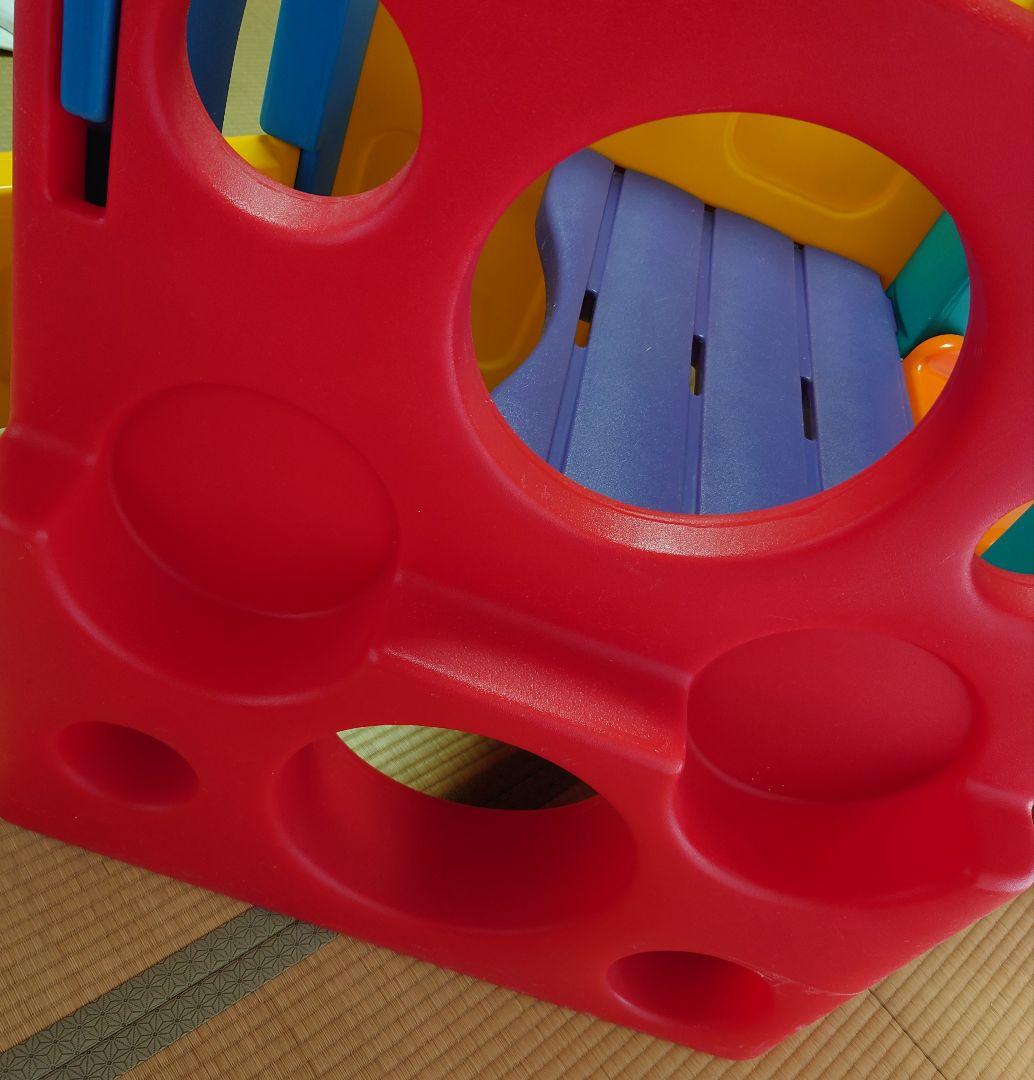 アドベンチャージム　ステップ2　カンガルークライマー　すべり台　大型遊具