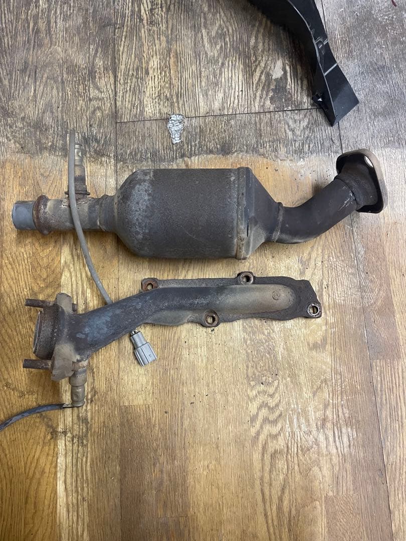 DA17V エキマニ 触媒 O2センサー付き